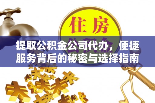 肃宁提取公积金公司代办，便捷服务背后的秘密与选择指南