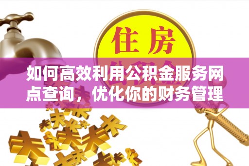 肃宁如何高效利用公积金服务网点查询，优化你的财务管理