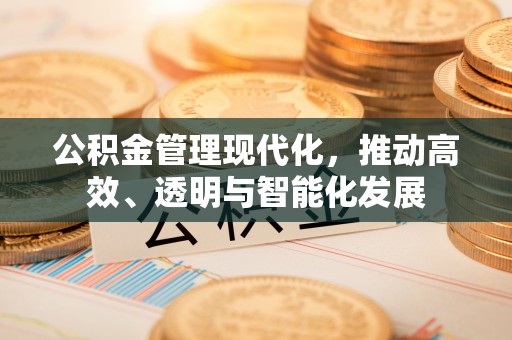 肃宁公积金管理现代化，推动高效、透明与智能化发展