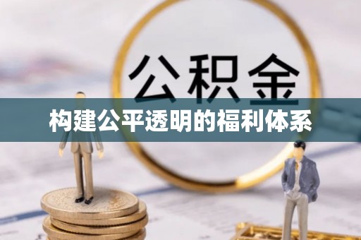 肃宁构建公平透明的福利体系