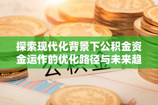 肃宁探索现代化背景下公积金资金运作的优化路径与未来趋势