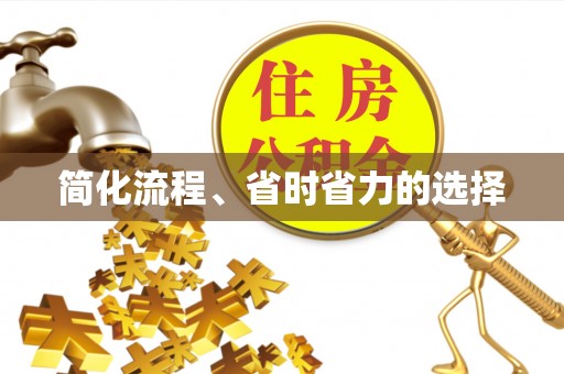 肃宁简化流程、省时省力的选择