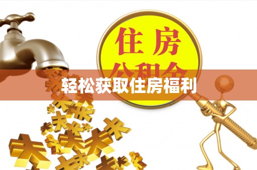 肃宁轻松获取住房福利
